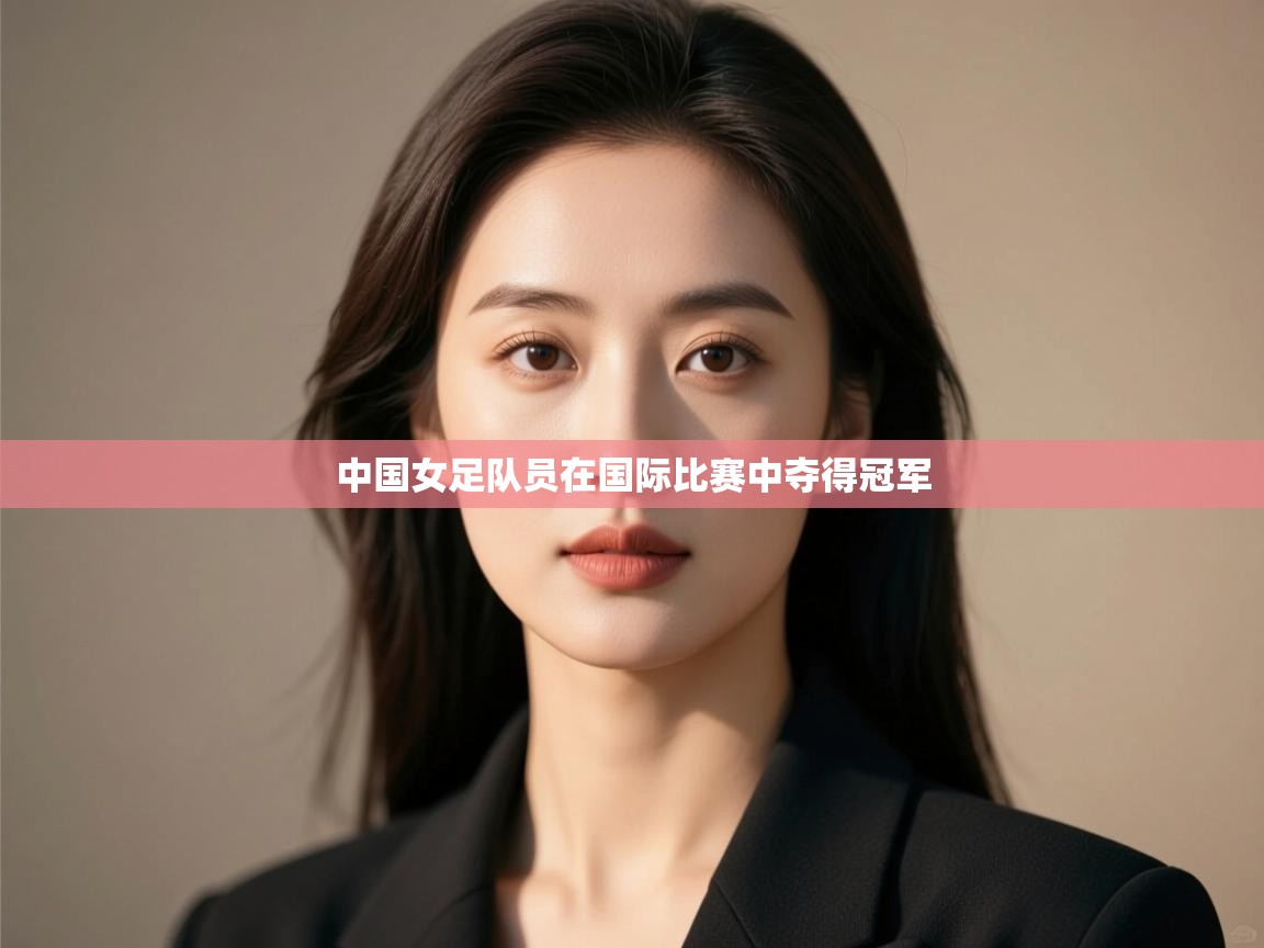 中国女足队员在国际比赛中夺得冠军 第1张