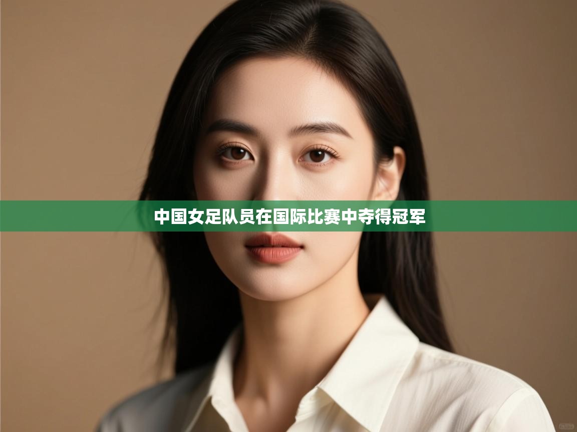 中国女足队员在国际比赛中夺得冠军 第2张
