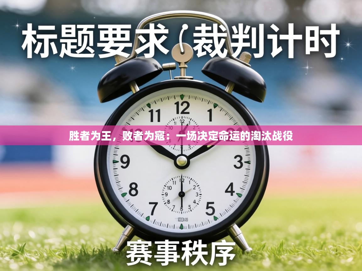 胜者为王,败者为寇:一场决定命运的淘汰战役 第2张