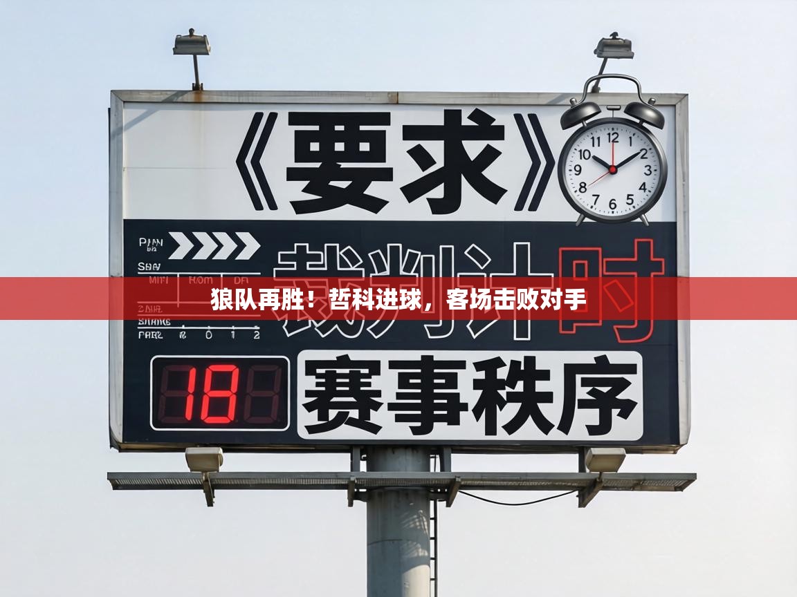 狼队再胜！哲科进球，客场击败对手  第2张